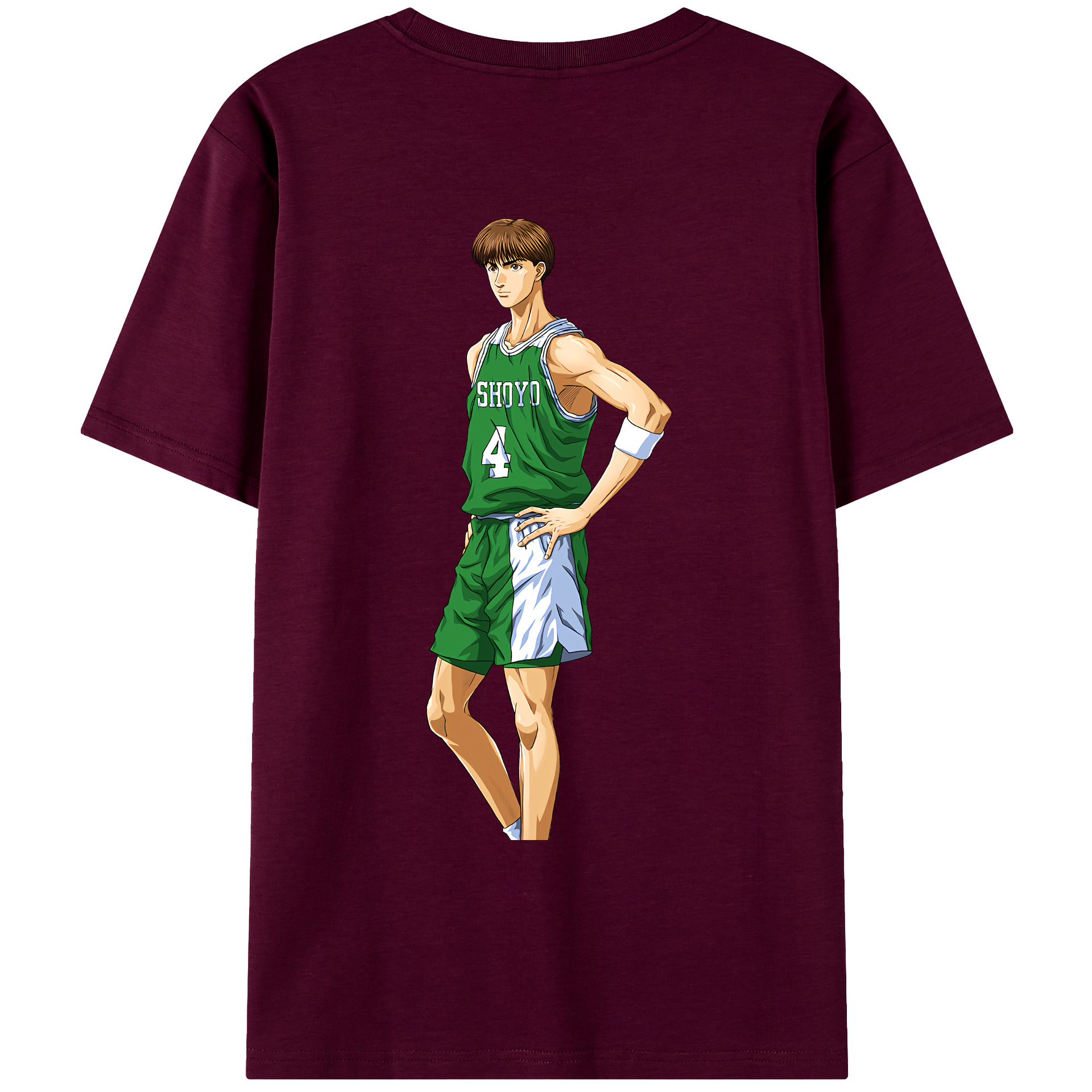 SLAM DUNK／スラムダンク レディース半袖Tシャツ(バックプリント)
